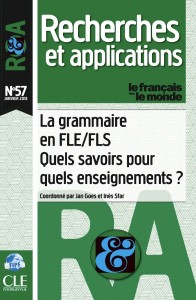 Recherches et Applications n°57